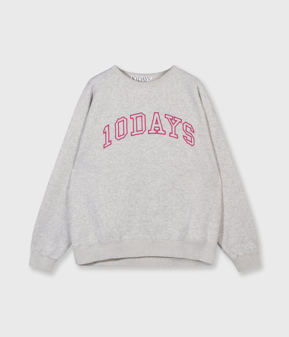 statement sweater | light grey melee