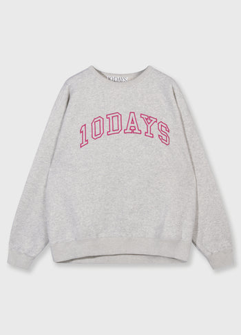 statement sweater | light grey melee