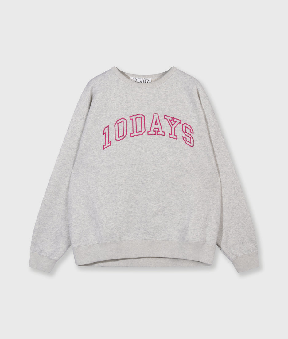 statement sweater | light grey melee