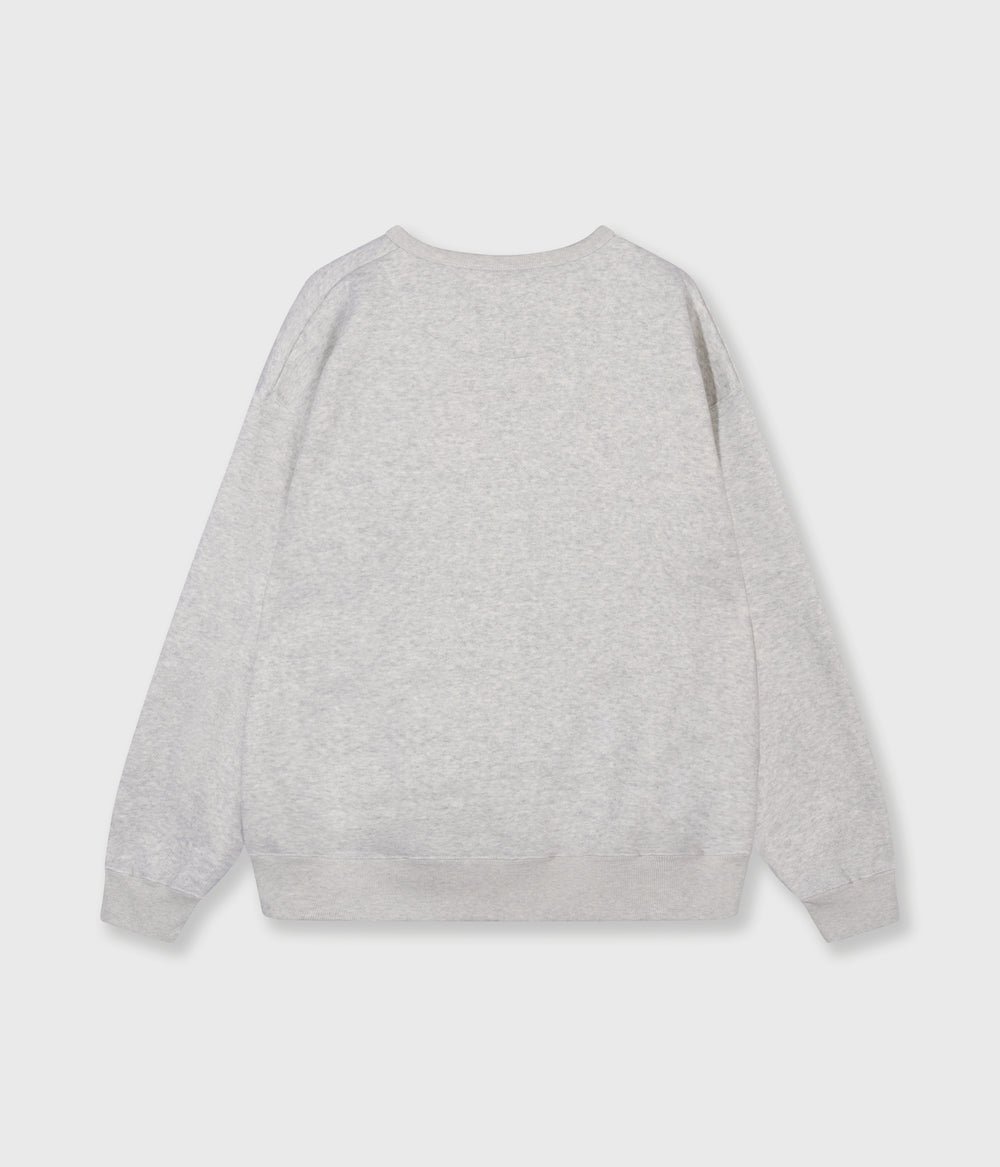 statement sweater | light grey melee