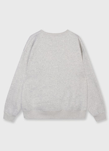 statement sweater | light grey melee