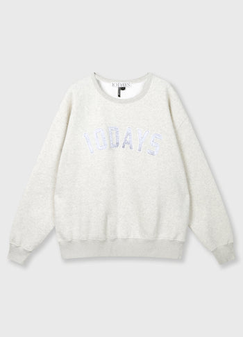 statement sweater | soft white melee