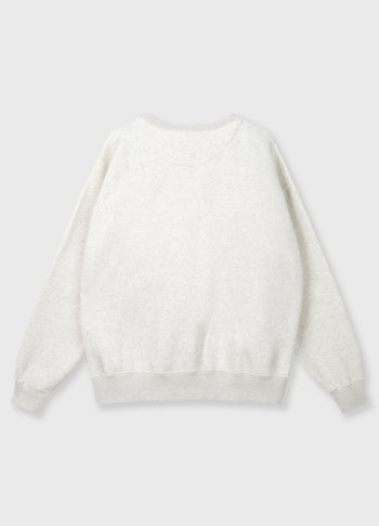 statement sweater | soft white melee