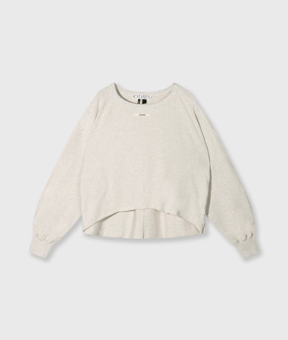 LA sweater | soft white melee