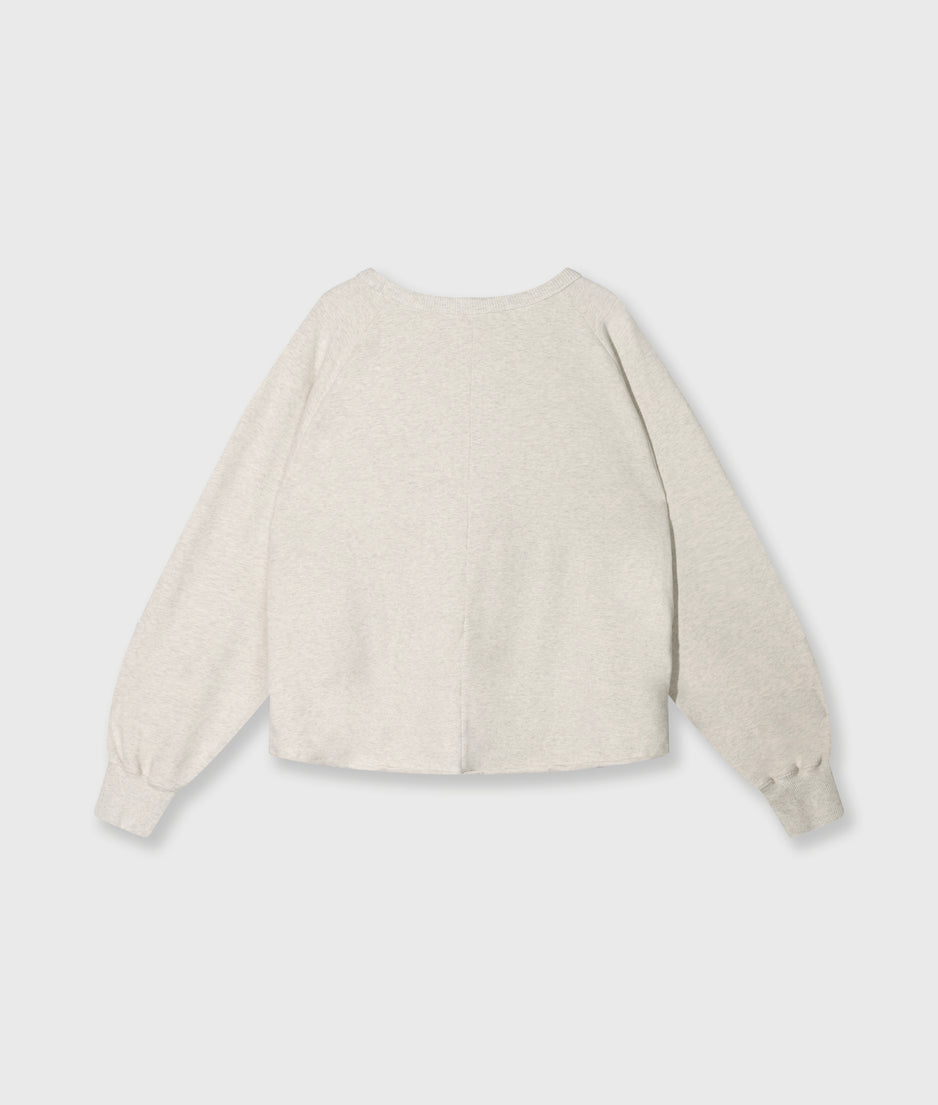LA sweater | soft white melee