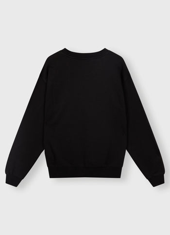 logo sweater | black
