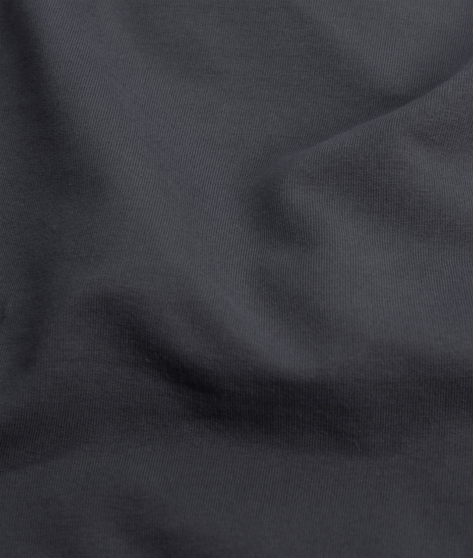 petite statement sweater | steel blue