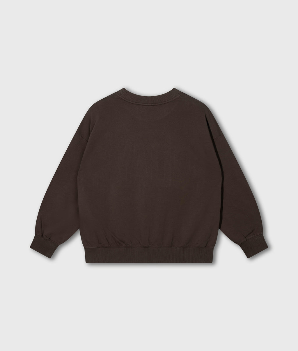baseball sweater 10DAYS | light shiitake
