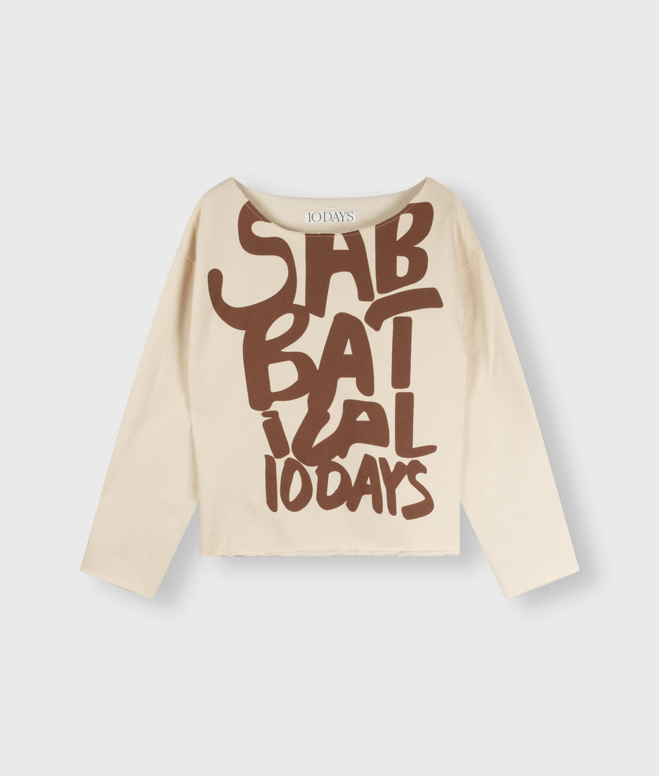 boatneck sweater sabbatical | oat