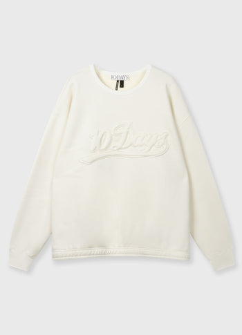 statement sweater | pearl