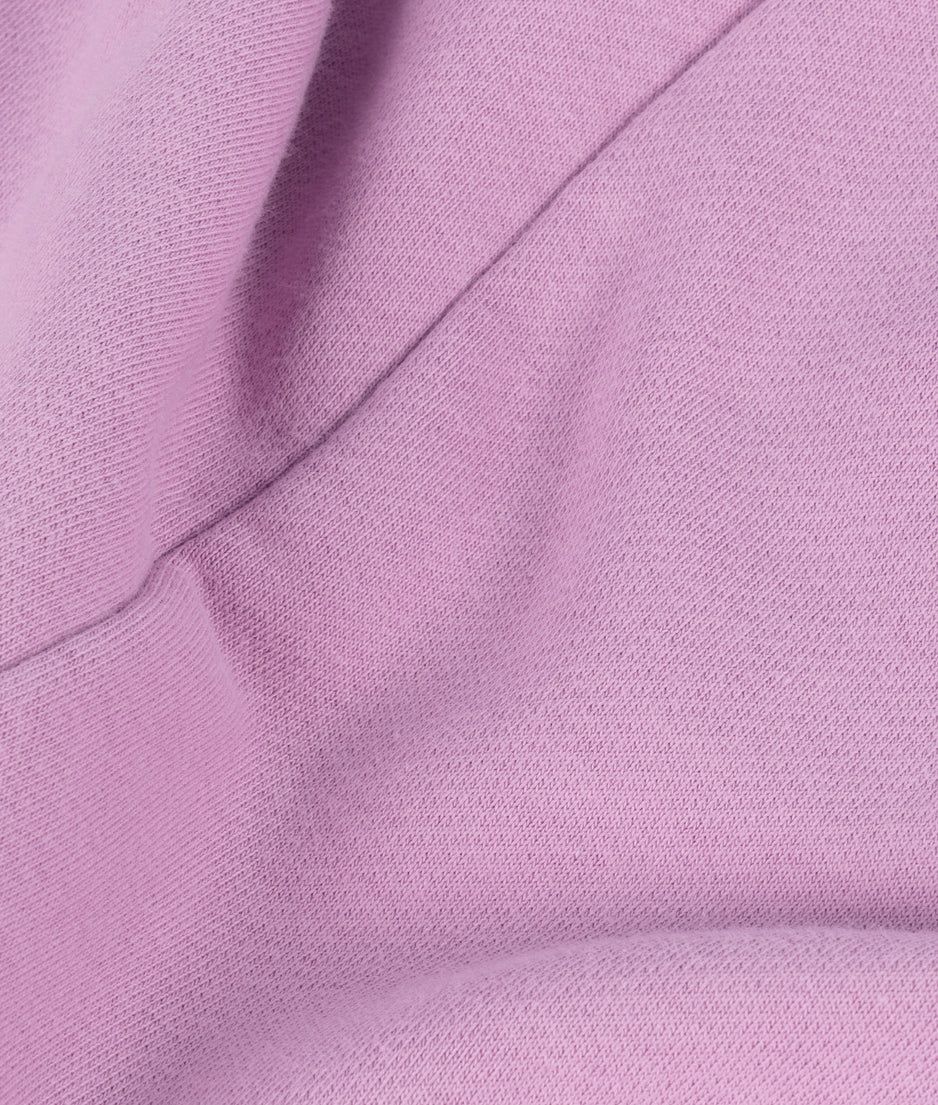 LA fleece sweater | violet