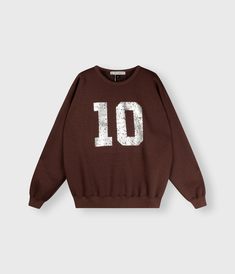 statement sweater 10 | aubergine