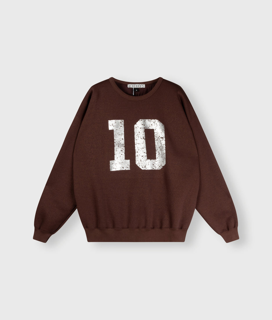 statement sweater 10 | aubergine