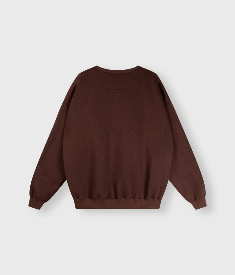 statement sweater 10 | aubergine