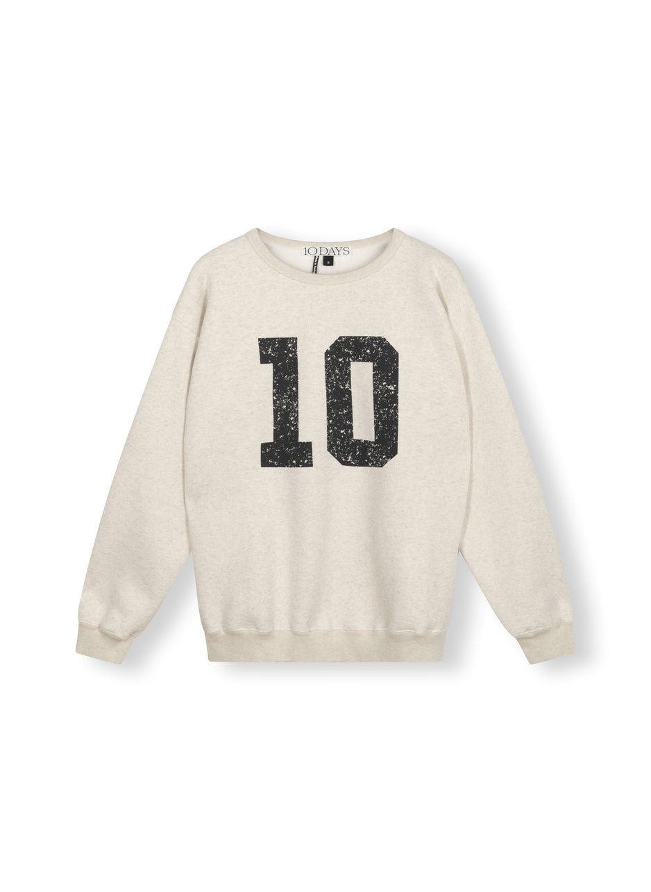 statement sweater 10 | soft white melee