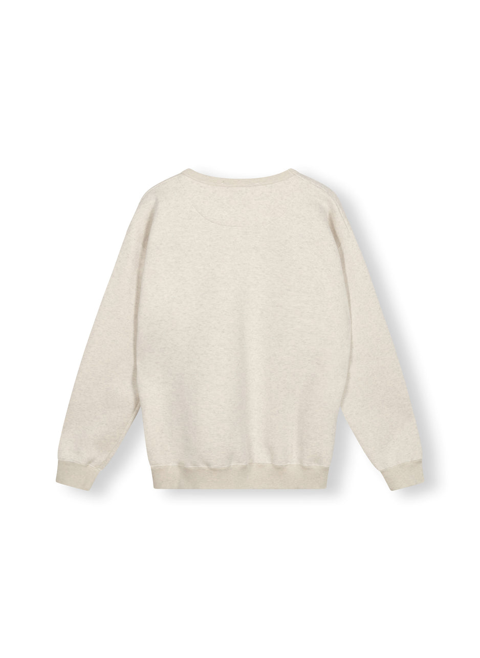 statement sweater 10 | soft white melee