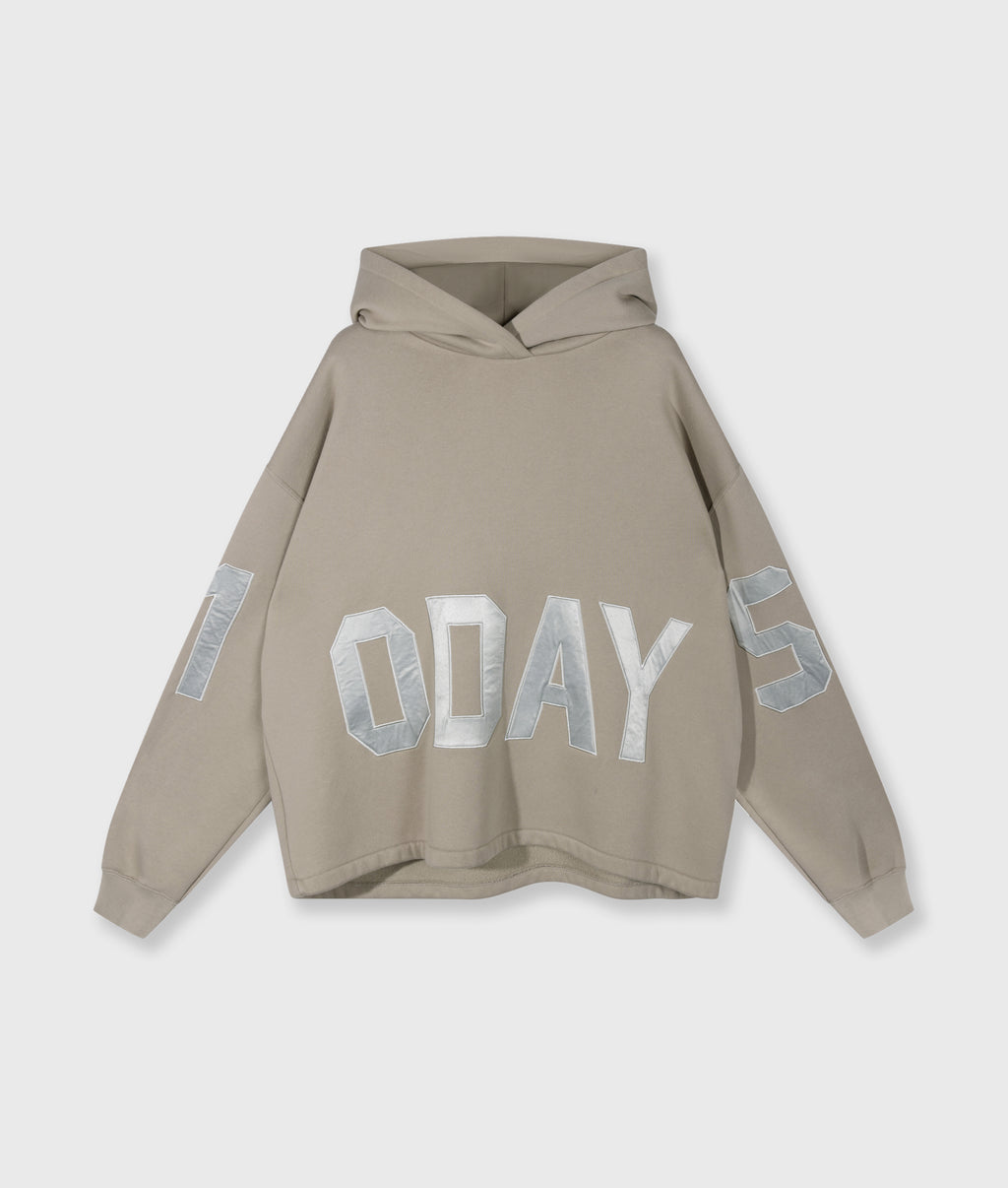 statement logo hoodie | fog