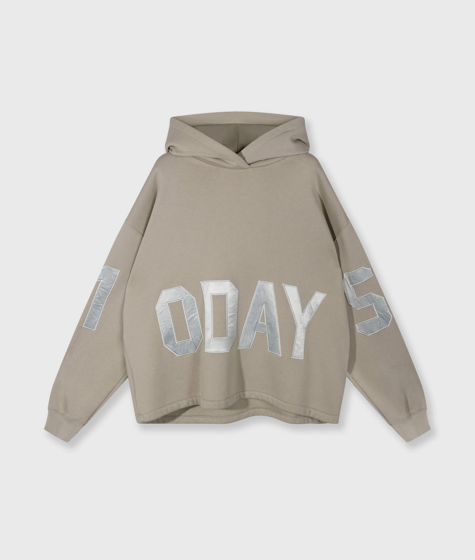 statement logo hoodie | fog