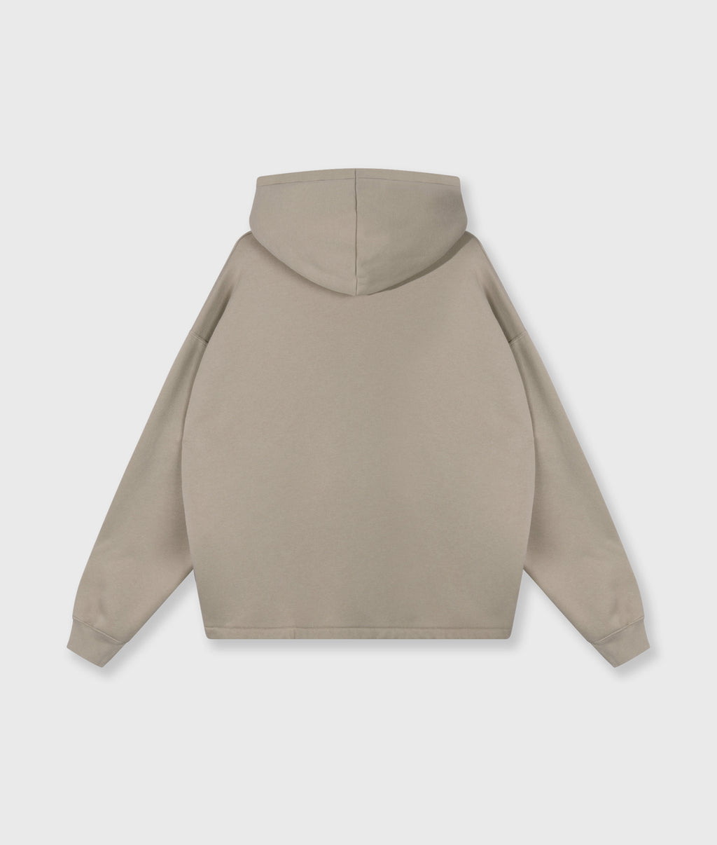 statement logo hoodie | fog