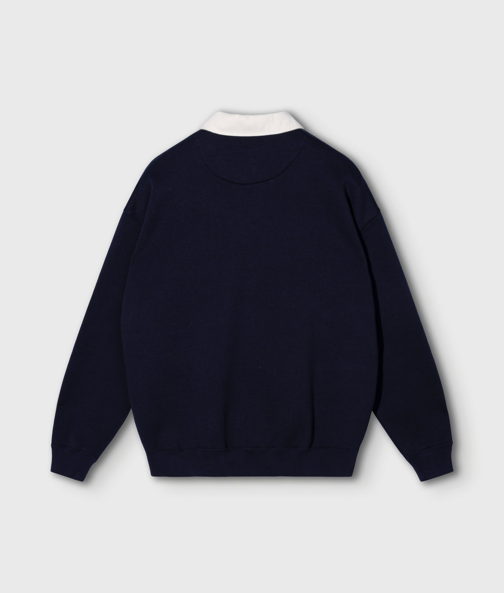 statement rugby sweater | night sky
