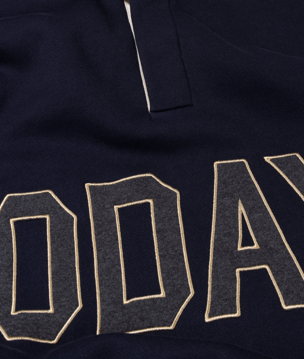 statement rugby sweater | night sky