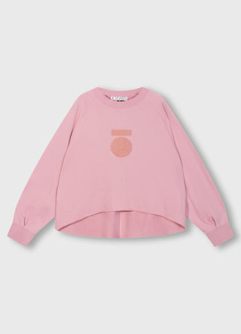 LA sweater | bright raspberry