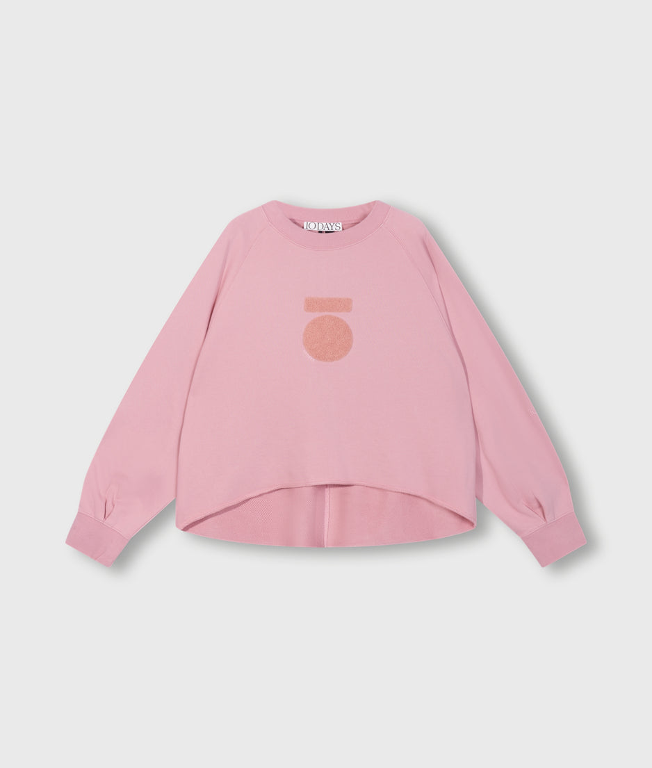 LA sweater | bright raspberry
