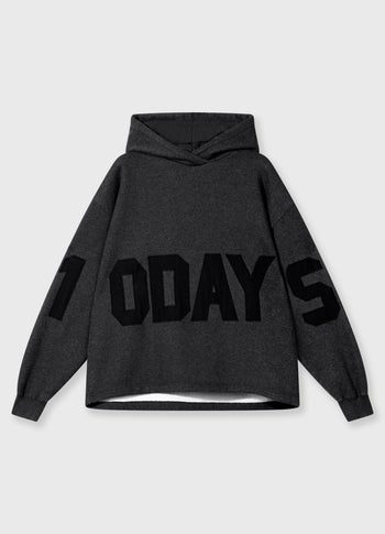 statement logo hoodie | antra melee