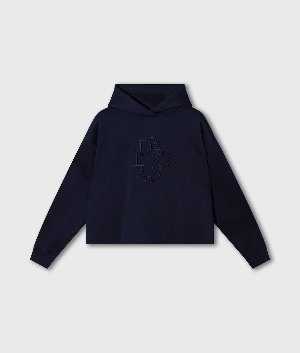 statement hoodie curly 10 | night sky