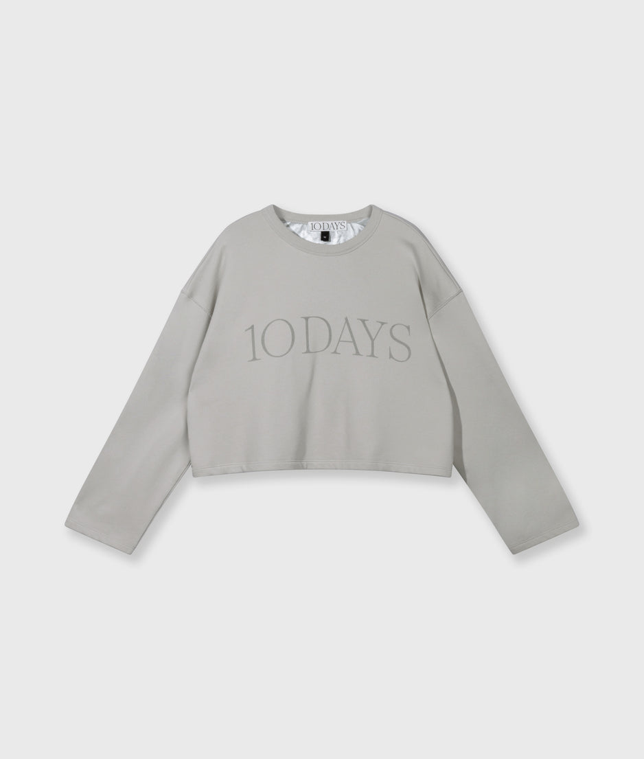 short 10DAYS sweater | stone