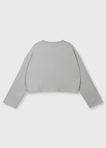 short 10DAYS sweater | stone