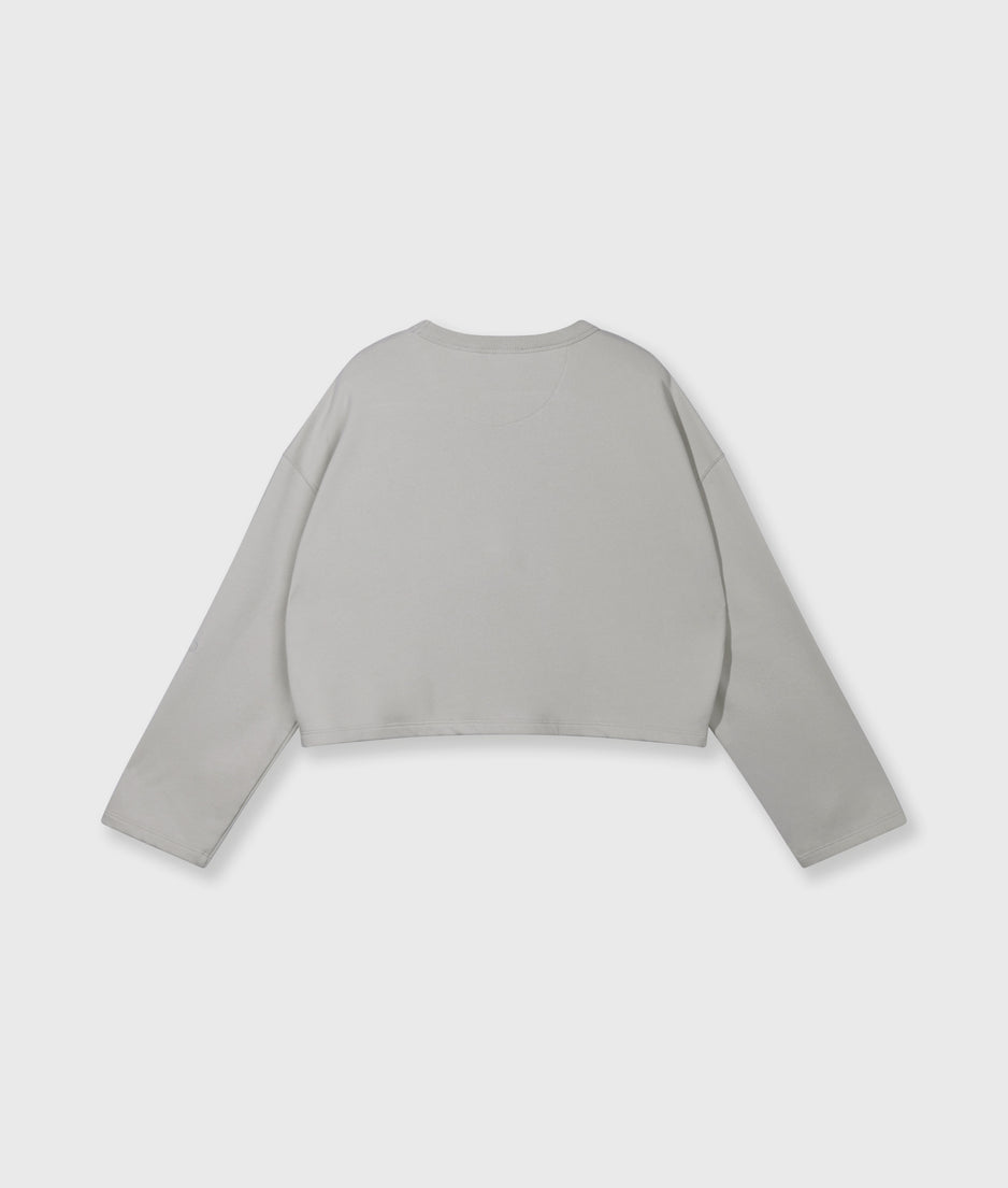 short 10DAYS sweater | stone