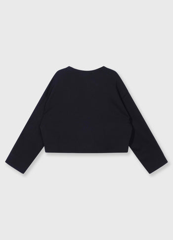 short 10DAYS sweater | black