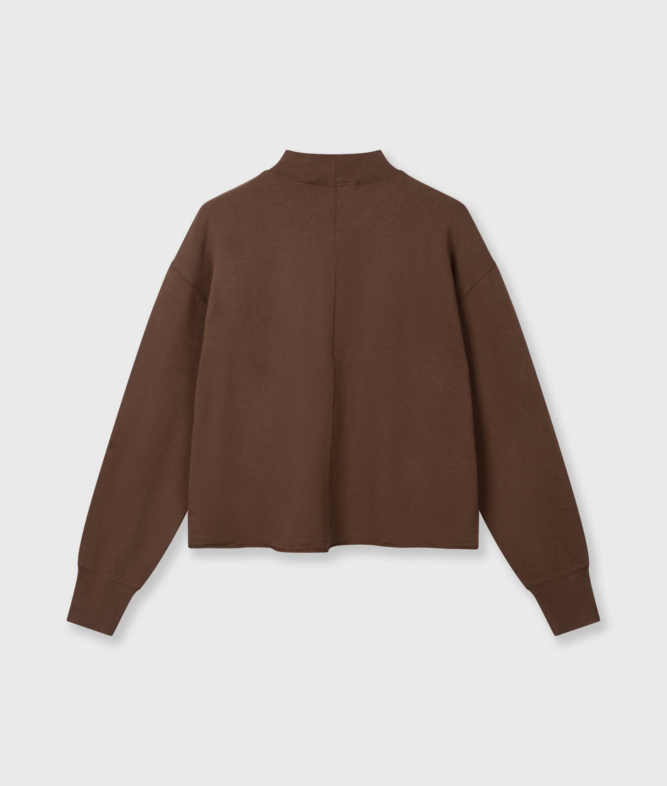 petit sweater curly 10 | dark truffle