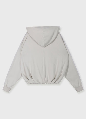 balloon wrap hoodie | stone