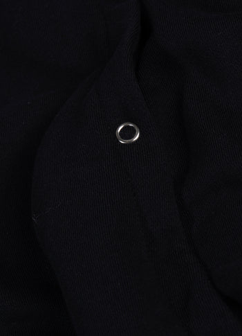balloon wrap hoodie | black