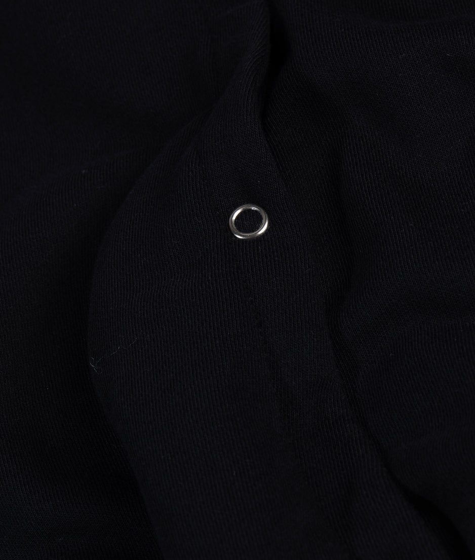 balloon wrap hoodie | black