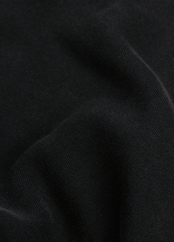 statement sweater believe | dark charcoal