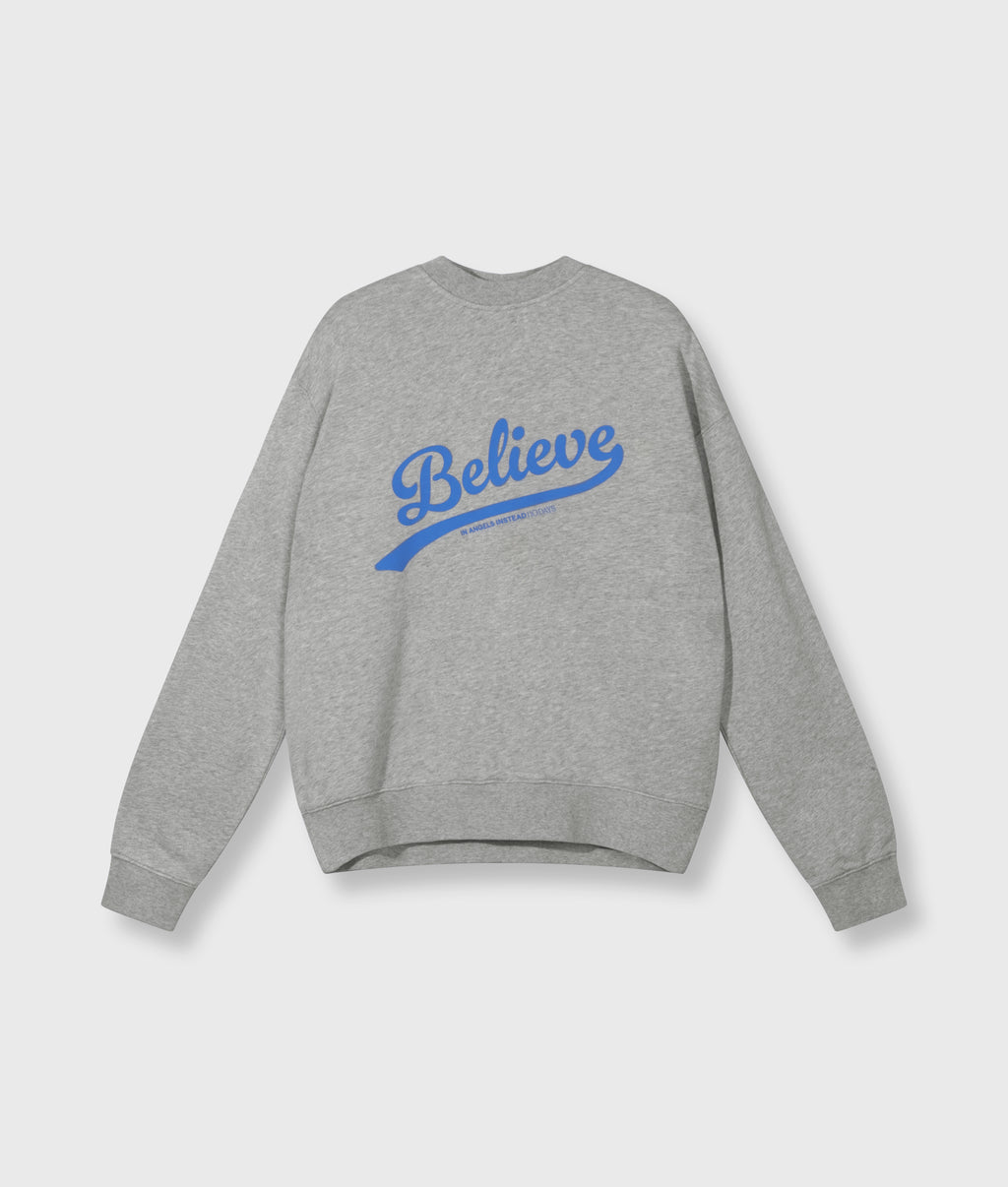 petite sweater | light grey melee