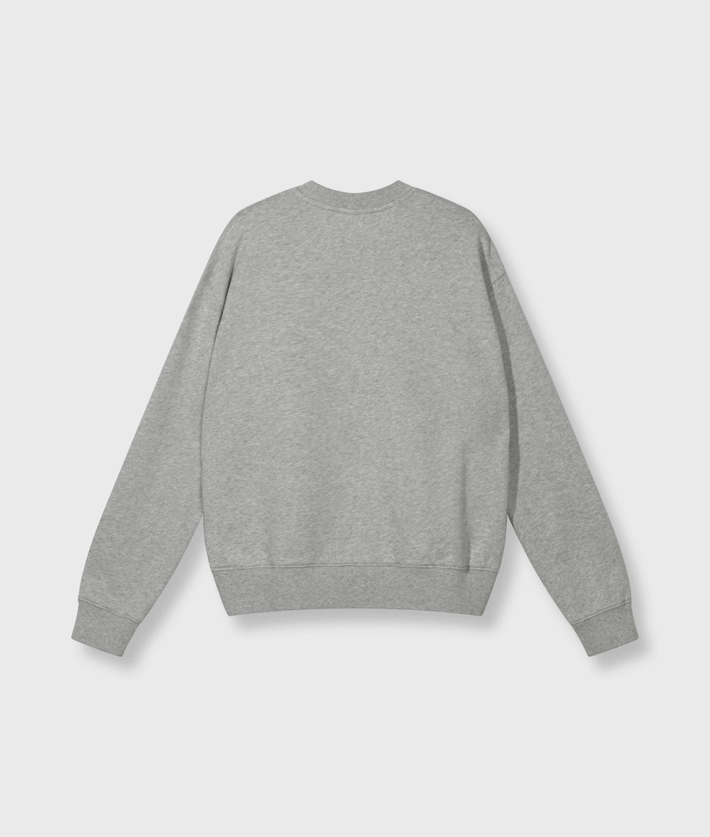 petite sweater | light grey melee