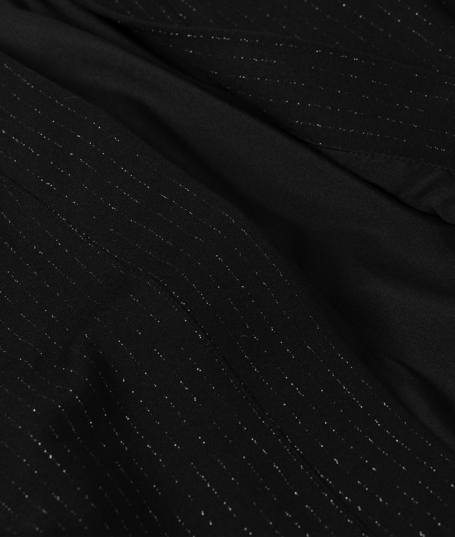 reversible cardigan punto | black