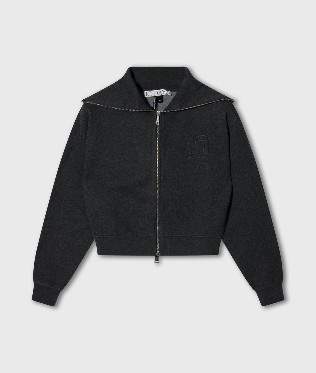fleece vest met rits | antra melee