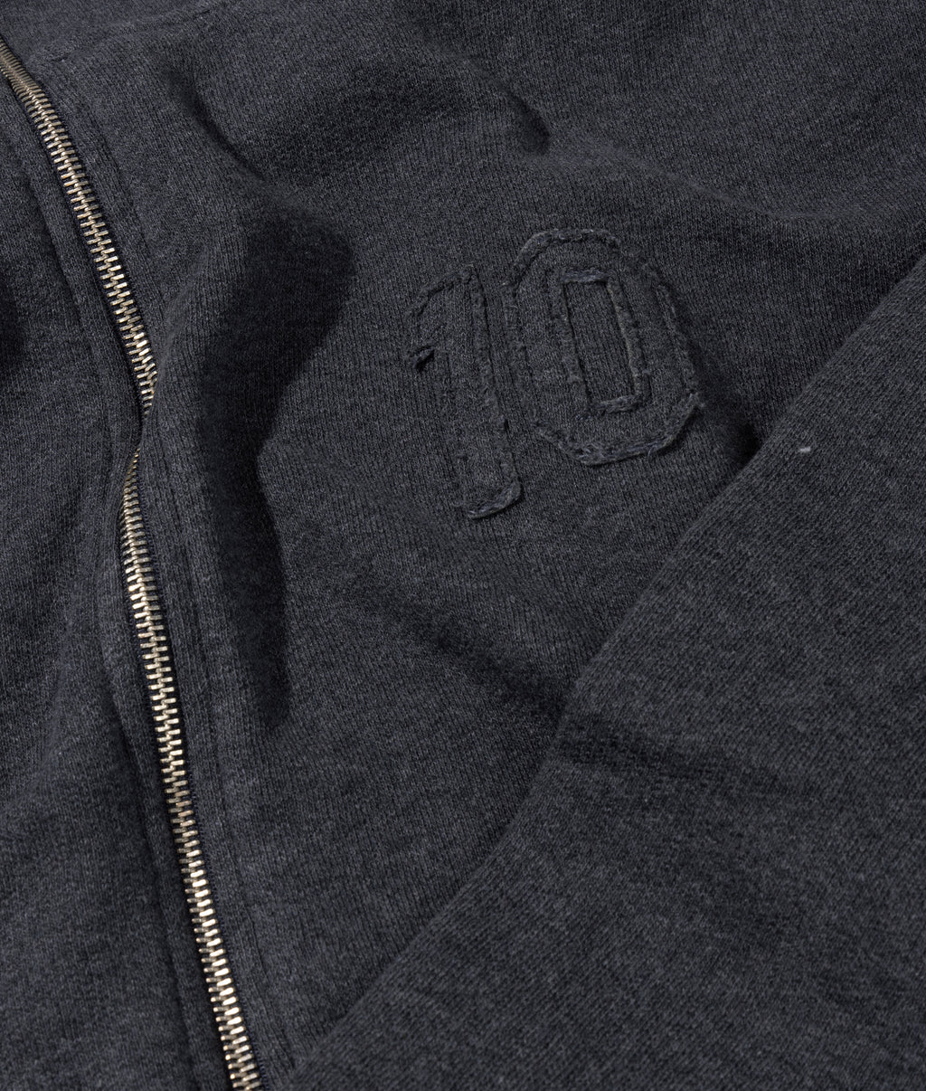 fleece vest met rits | antra melee