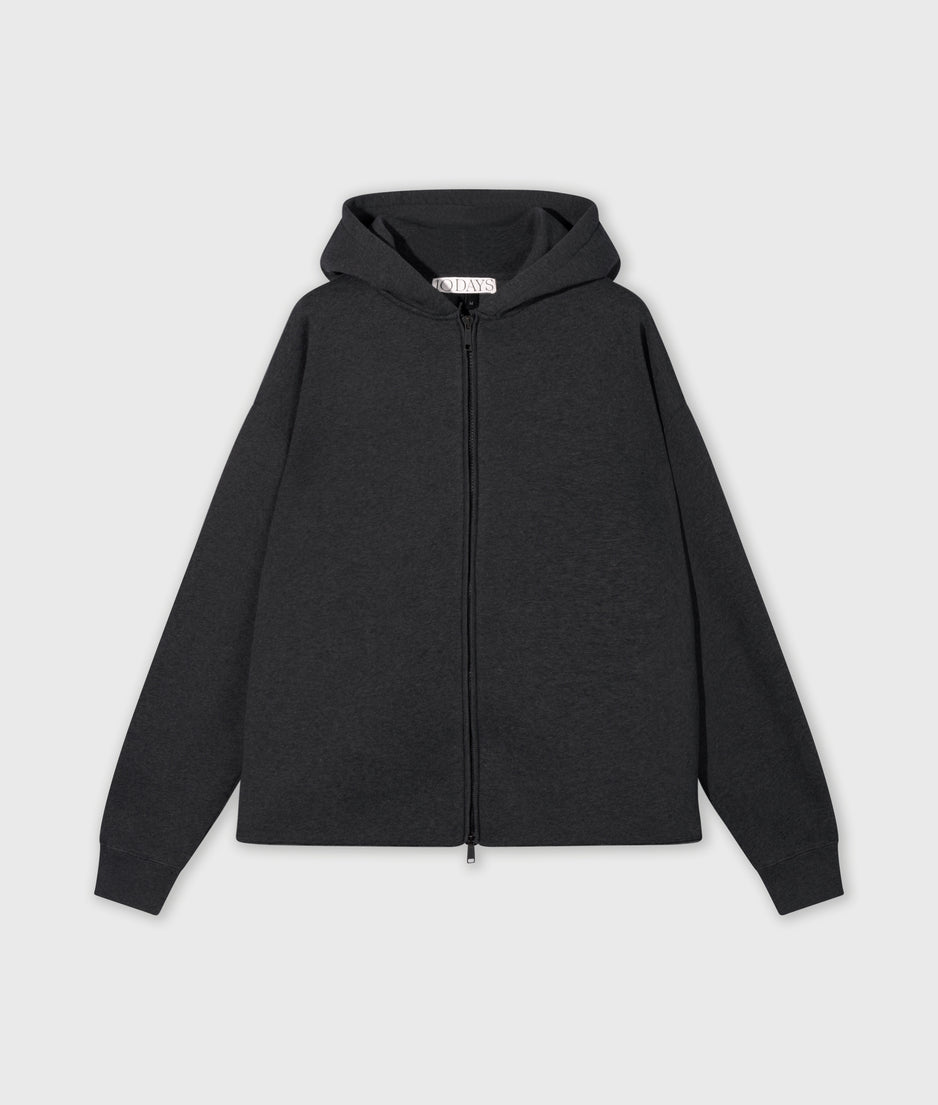 statement zip hoodie | antra melee