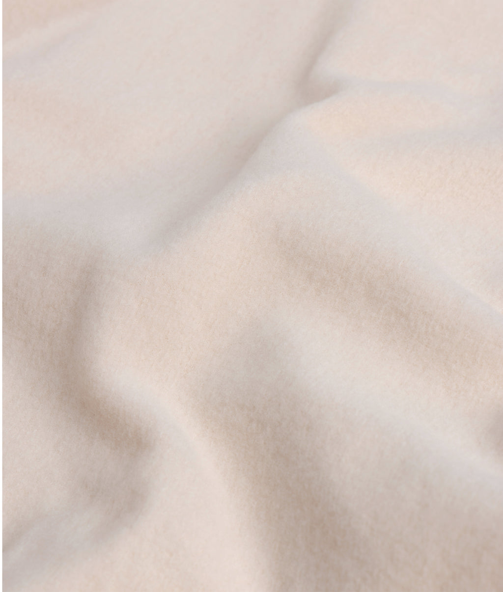 brushed baseball cardigan | powder