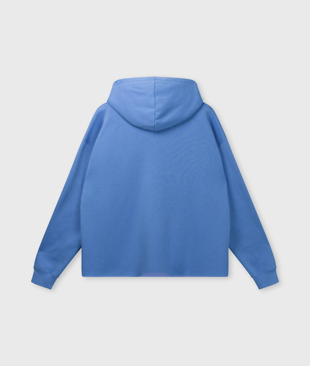 statement zip hoodie | ultramarine