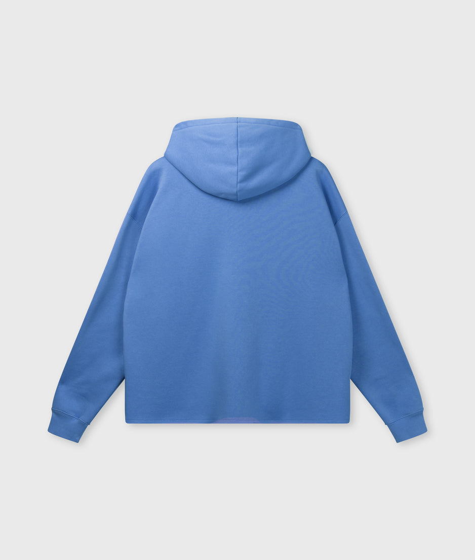 statement zip hoodie | ultramarine