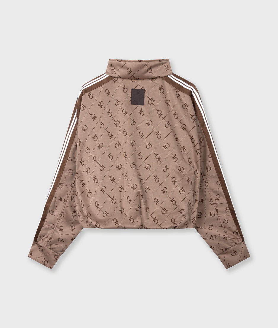 track jacket monogram | fudge