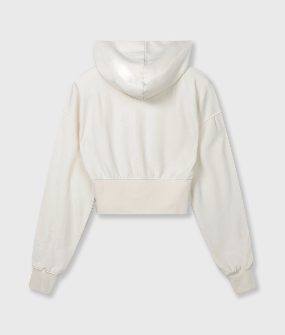 ballet zip hoodie | pearl