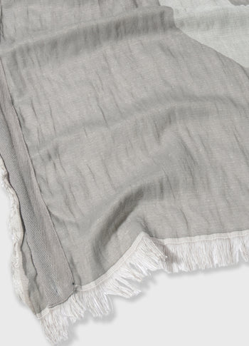 scarf 10DAYS | light graphite